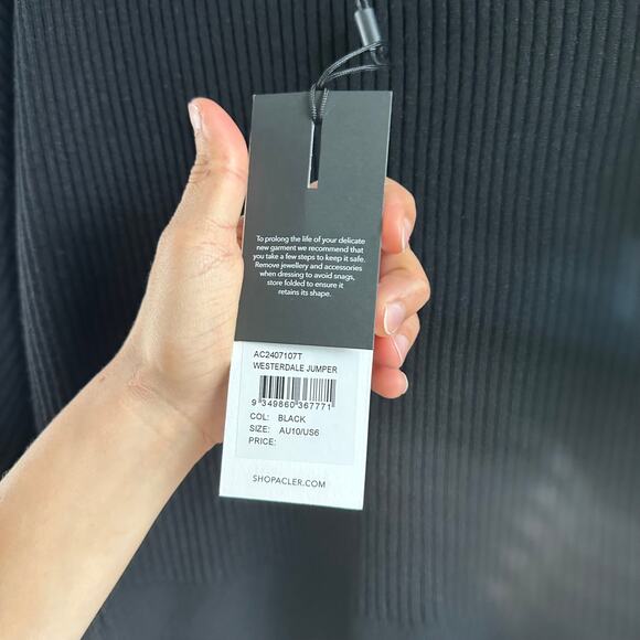 Acler  westerdale jumper New Size 6 US - Picture 7 of 8